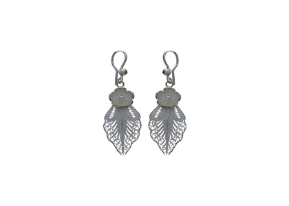 Rhodium Plated | Chandelier Earrings